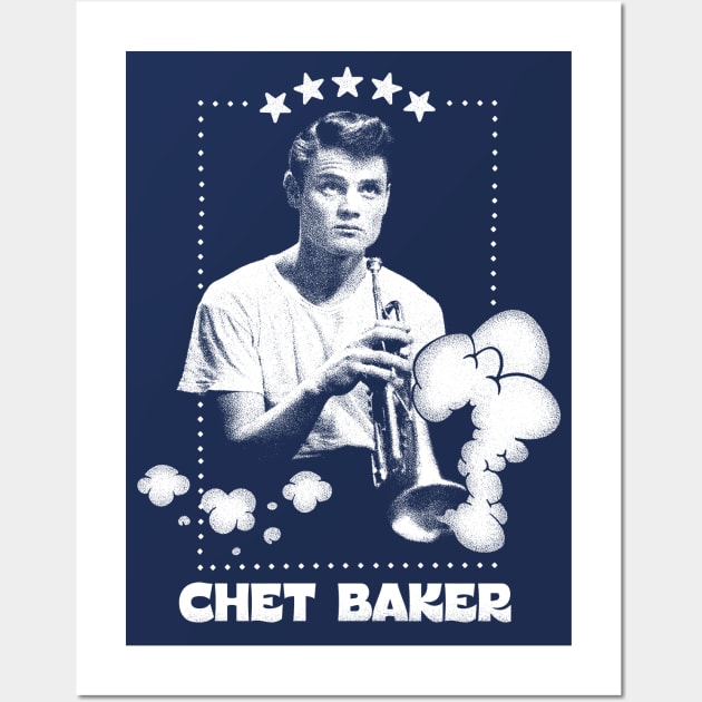 Chet Baker / Jazz Music Original Design Wall Art by DankFutura